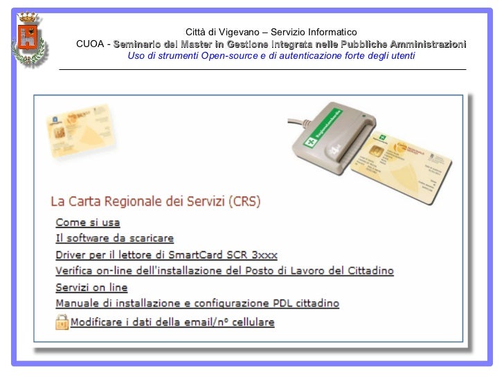 SCARICARE SW CRS REGIONE FVG